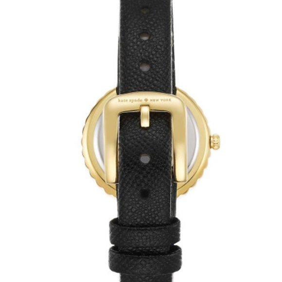 Kate Spade New York 1YRU0743 Womens Cornelia Black Leather Strap Watch main image 5